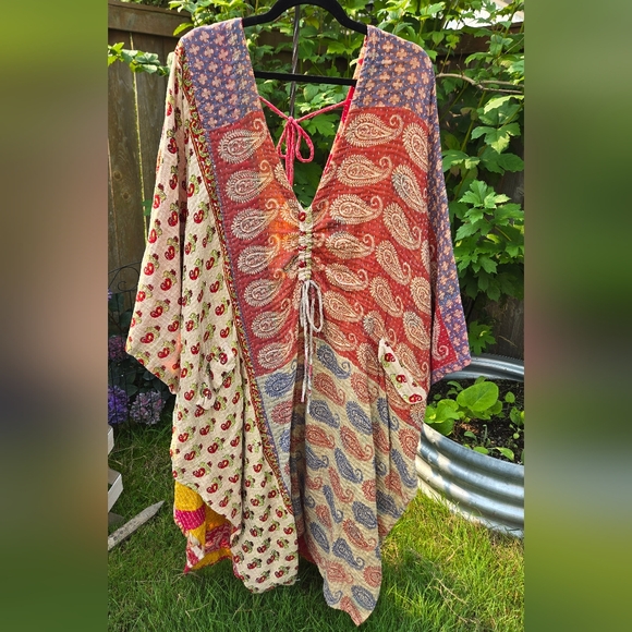 Silk Midi Muu #294 by Kantha Bae
